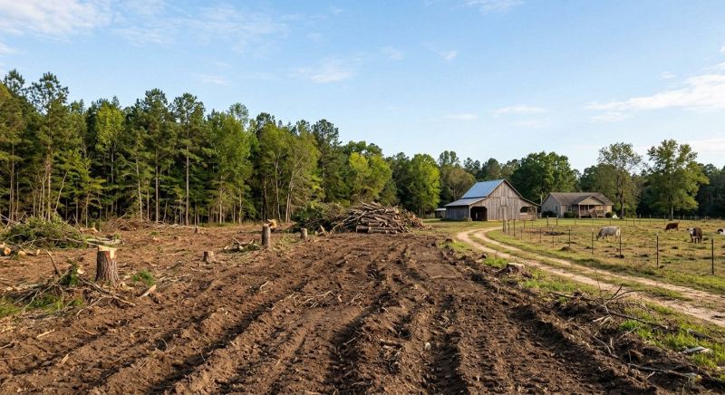 Pool Land Clearing in Houston, TX